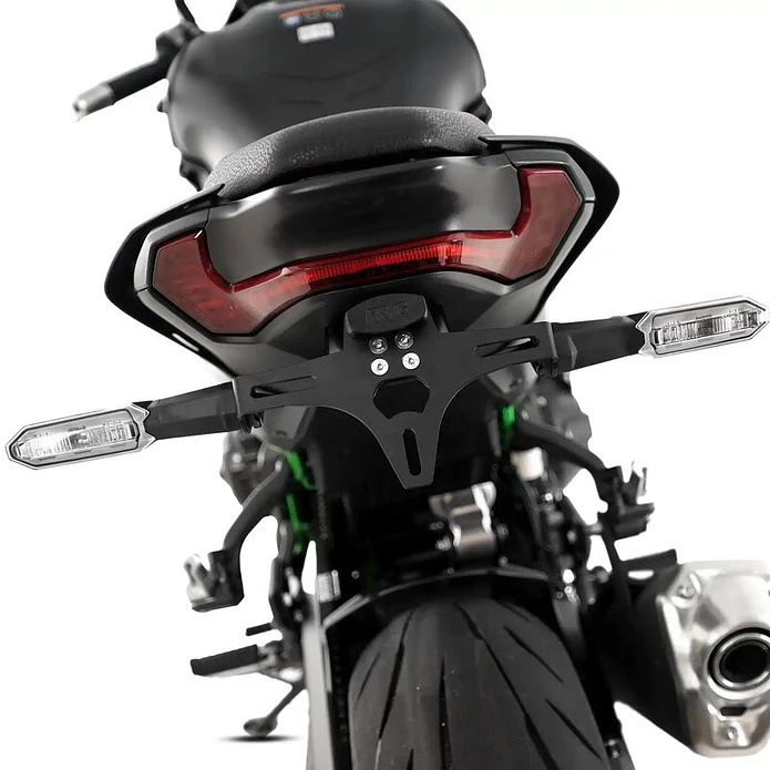 Suporte de Matrícula R&G Kawasaki Z900 2025-2026 LP0395BK 4