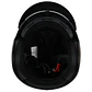 Capacete Jet Preto Mate C/ Viseira  - Thumbnail 3