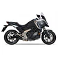 Ponteira de Escape IXIL Dual Hyperlow Honda NC 750 X XH6362XB - vignette 3
