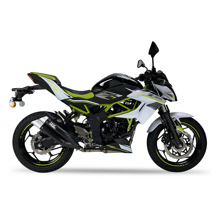 Ponteira de Escape IXIL Dual Hyperlow Kawasaki Z 125 XK7337XB 6