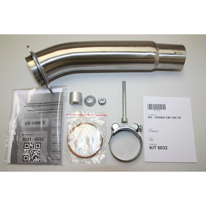 Ponteira de Escape IXIL Hexoval Xtrem Honda CBF 500 OH6032VSE 4