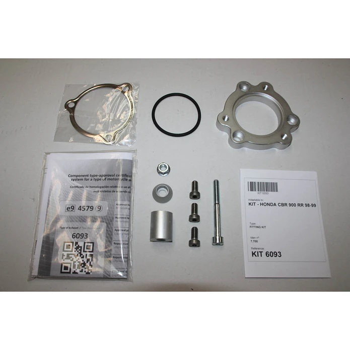 Ponteira de Escape IXIL Hexoval Xtrem Honda CBR 900 RR OH6093VSE 4