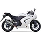 Ponteira de Escape IXIL Hexoval Xtrem Kawasaki Ninja 250 R OK7034VSE - vignette 3