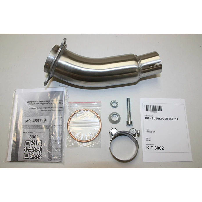 Ponteira de Escape IXIL Hexoval Xtrem Suzuki GSR 750 OS8062VSE 5