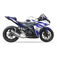Escape Completo IXIL Hexoval Xtrem Yamaha YZF R3 2015-2021 OY9025VSE - Thumbnail 3