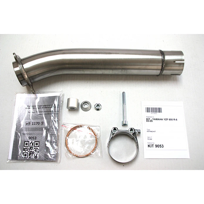 Ponteira de Escape IXIL Hexoval Xtrem Yamaha YZF 600 R-6 OY9053VSE 4