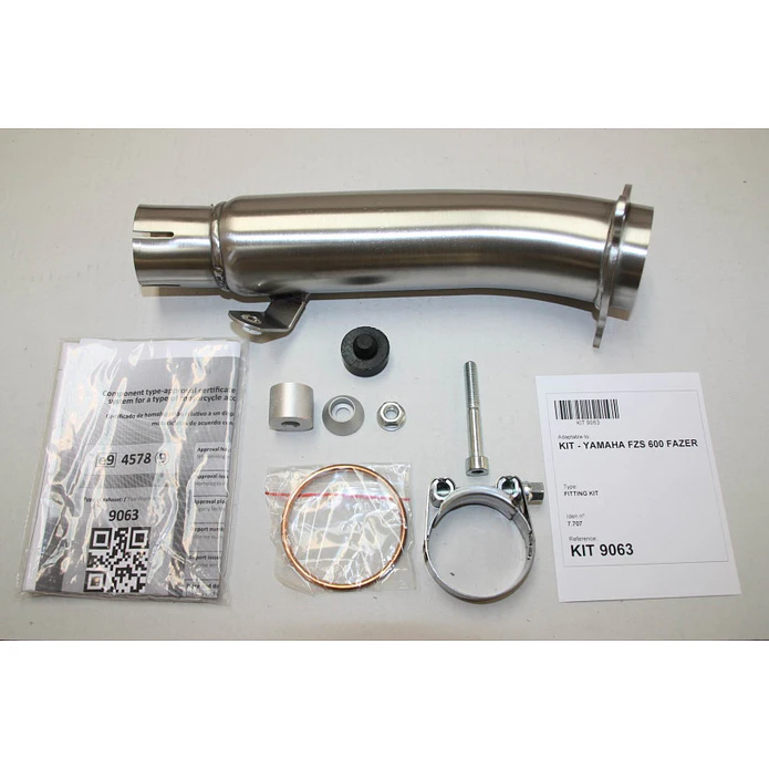 Ponteira de Escape IXIL Hexoval Xtrem Yamaha FZS 600 Fazer OY9063VSE 4