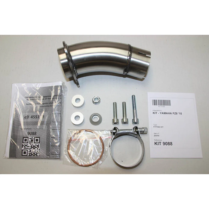 Ponteira de Escape IXIL Hexoval Xtrem Yamaha FZ-8 2010-2016 OY9088VSE 4