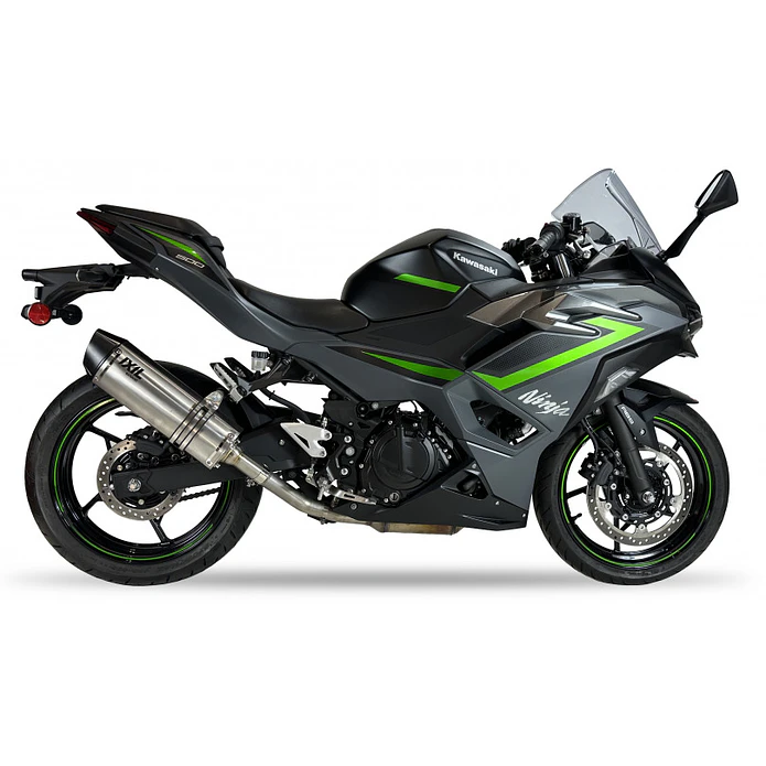 Ponteira de Escape IXIL Hexoval Xtrem Kawasaki Ninja 400 OK7040VSE 3