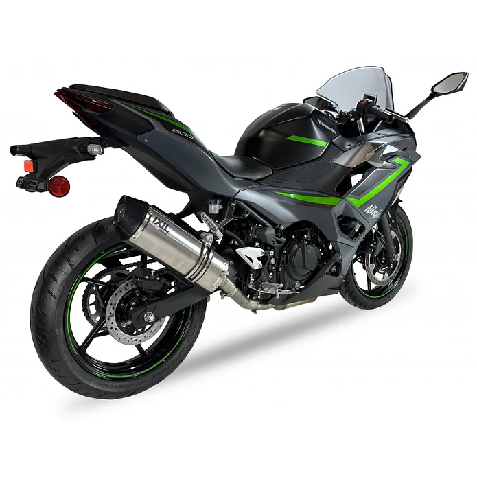 Ponteira de Escape IXIL Hexoval Xtrem Kawasaki Ninja 400 OK7040VSE 4