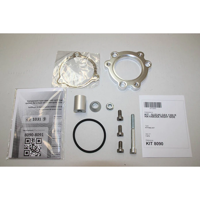Ponteira de Escape Direita IXIL Suzuki GSX 1300 R Hayabusa OS8090VSE 4