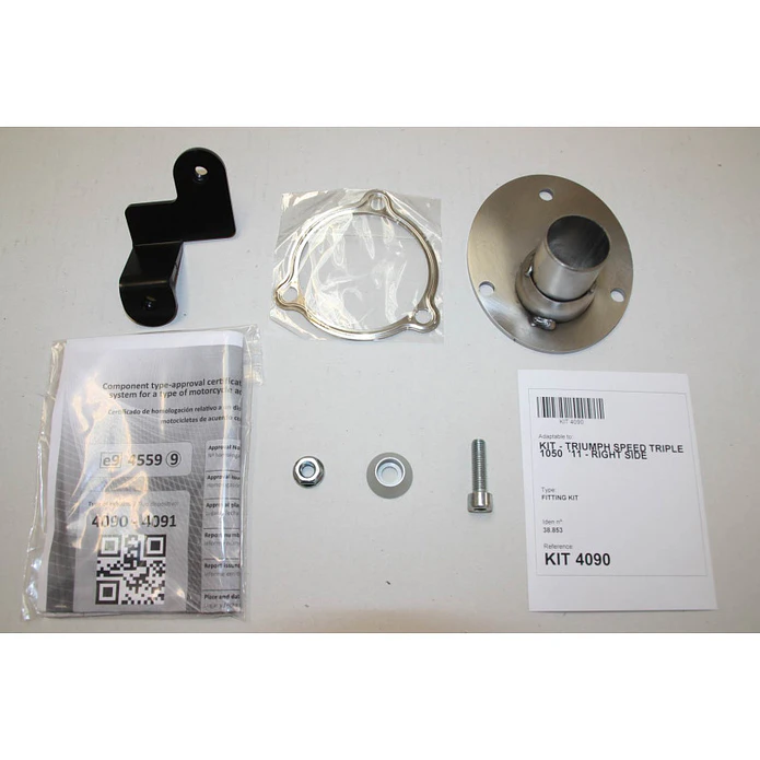 Ponteira de Escape Direita IXIL Triumph ST1050 Speed Triple OT4090VSE 4