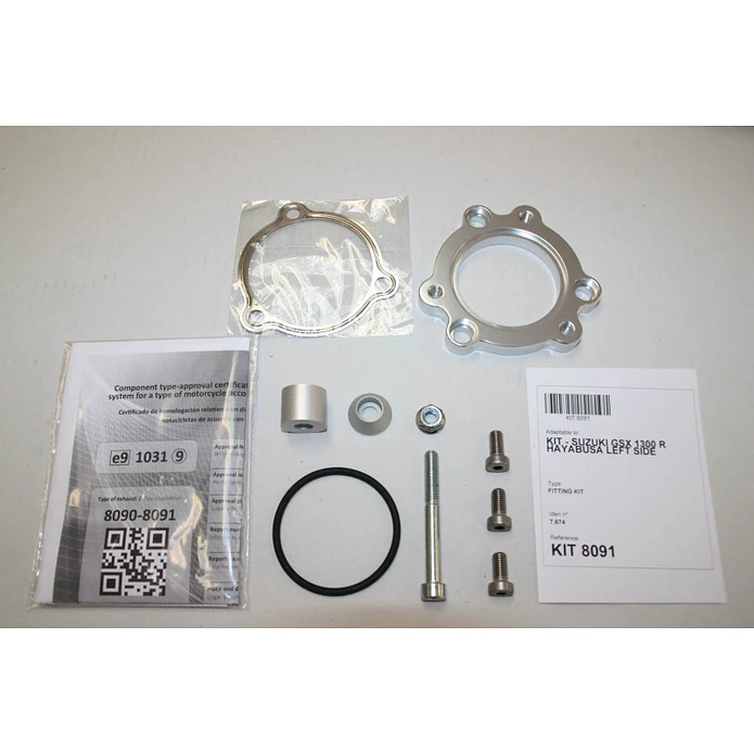Ponteira de Escape Esquerda IXIL Suzuki GSX 1300 R Hayabusa OS8091VSE 4