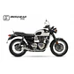 Ponteira de Escape Esquerda IXIL Triumph Bonneville T100 OT463SS - Thumbnail 3