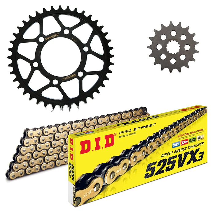 Kit de Transmissão X-Ring Dourado Premium Kawasaki ZX10R 06/07 - K0676 1
