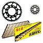 Kit de Transmissão X-Ring Dourado Triumph Daytona 1200 94/97 - K1380 - thumbnail 1