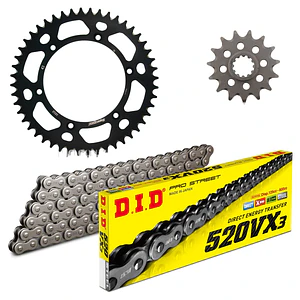 Kit de Transmissão X-Ring Preto Husqvarna SM 610 08/10 - K1549