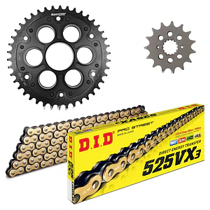 Kit de Transmissão X-Ring Dourado Ducati Hyperstrada 939 16/17 - K1759