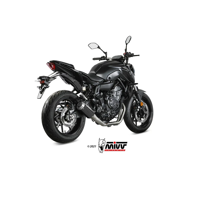 Escape Completo MIVV MK3 Carbono Yamaha MT-07 2014-2024 Y.045.SM3C 6