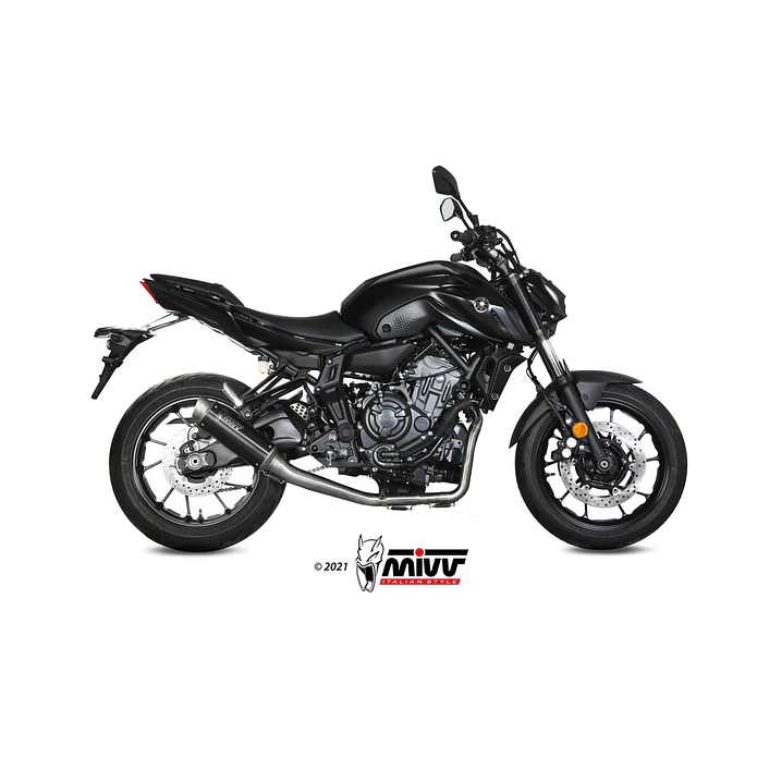 Escape Completo MIVV GP Pro Inox Preto Yamaha MT-07 2021-2024 5