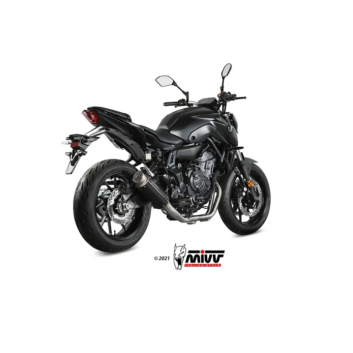 Escape Completo MIVV GP Pro Inox Preto Yamaha MT-07 2021-2024 6