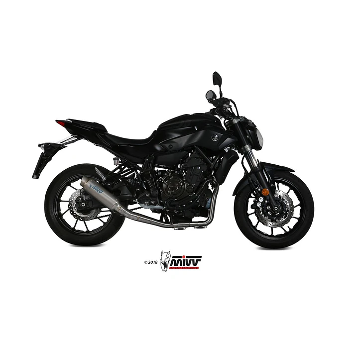 Escape Completo MIVV GP Pro Titânio Yamaha MT-07 2014-2020 Y.045.L6P 5