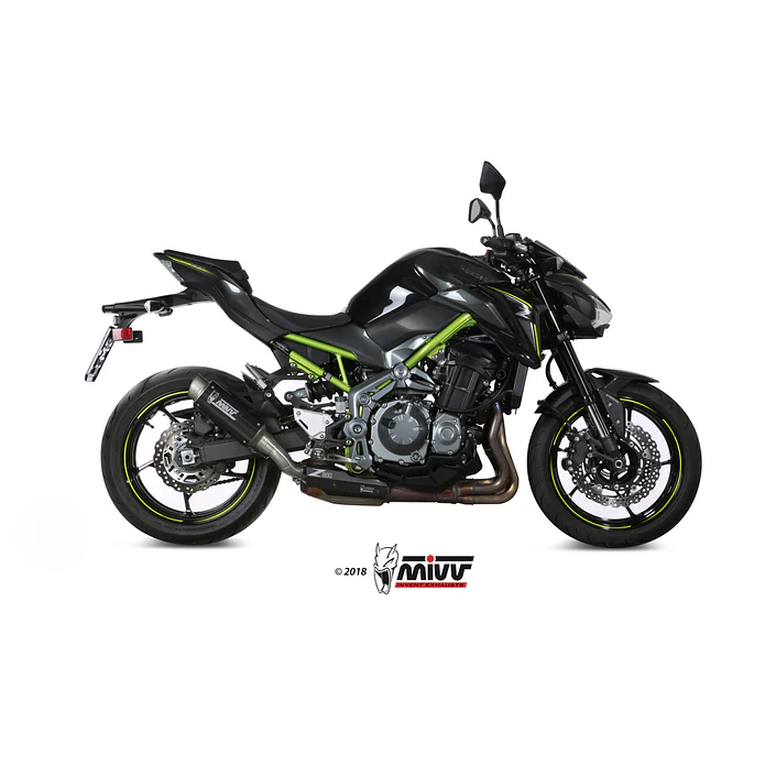 Ponteira de Escape MIVV GP Pro Carbono Kawasaki Z900 2017-2019 5