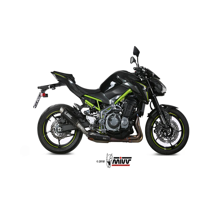 Ponteira de Escape MIVV GP Pro Carbono Kawasaki Z900 2017-2019 7