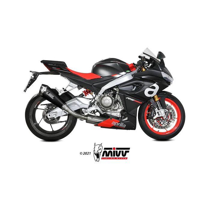 Escape Completo MIVV Delta Race Carbono Aprilia RS 660 2020-2024 8