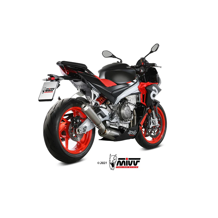 Escape Completo MIVV X-M1 Titânio Aprilia RS 660 2020-2024 A.013.LC4T 6