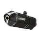 Ponteira de Escape MIVV Speed Edge Inox Preto BMW F 800 R 2009-2020 - thumbnail 5