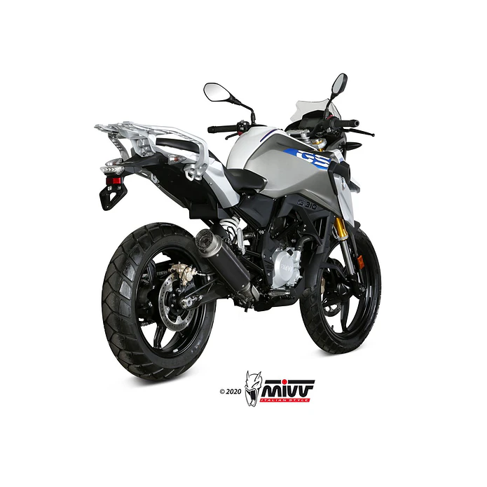Escape Completo MIVV GP Pro Inox Preto BMW G 310 GS 2017-2024 4