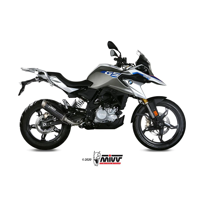 Escape Completo MIVV GP Pro Inox Preto BMW G 310 GS 2017-2024 5