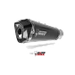 Ponteira de Escape MIVV Delta Race Inox Preto BMW F 750 GS 2018-2024 - thumbnail 4