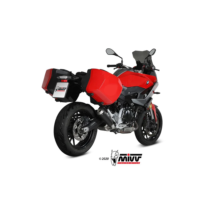 Ponteira de Escape MIVV X-M1 Inox Preto BMW F 900 XR 2020-2026 6