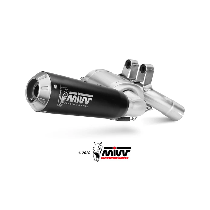 Ponteira de Escape MIVV X-M1 Inox Preto BMW F 900 XR 2020-2026 7