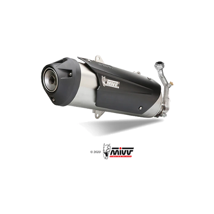Escape Completo MIVV Urban Inox Kymco Xciting 400i 2013-2016 3