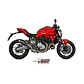 Ponteira de Escape MIVV GP Pro Inox Preto Ducati Monster 1200 - thumbnail 7