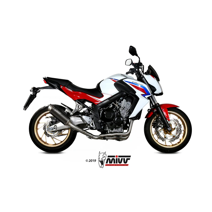 Escape Completo MIVV GP Pro Inox Preto Honda CB 650 F 2014-2018 5