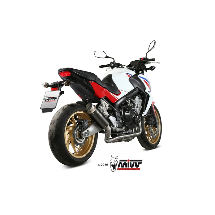 Escape Completo MIVV GP Pro Inox Preto Honda CB 650 F 2014-2018 6