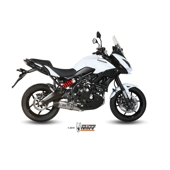 Escape Completo MIVV Oval Titânio Kawasaki Versys 650 2015-2020 4