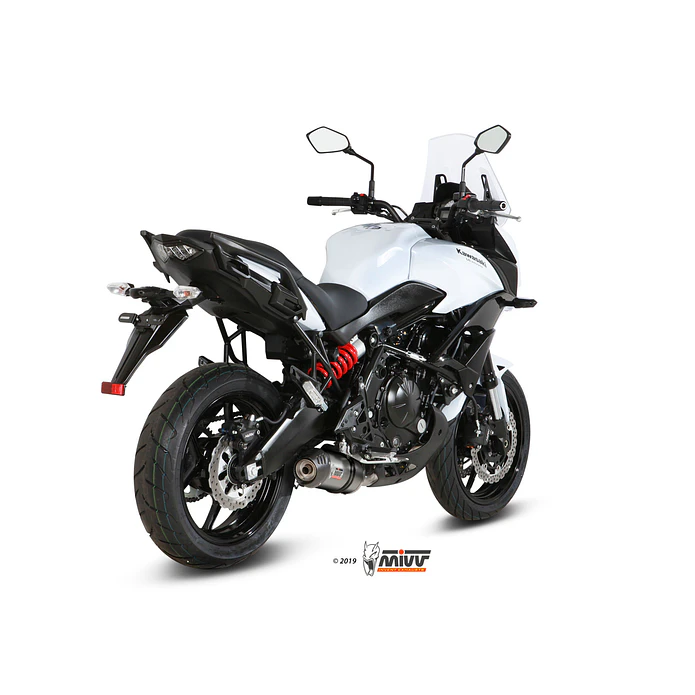 Escape Completo MIVV Oval Titânio Kawasaki Versys 650 2015-2020 5