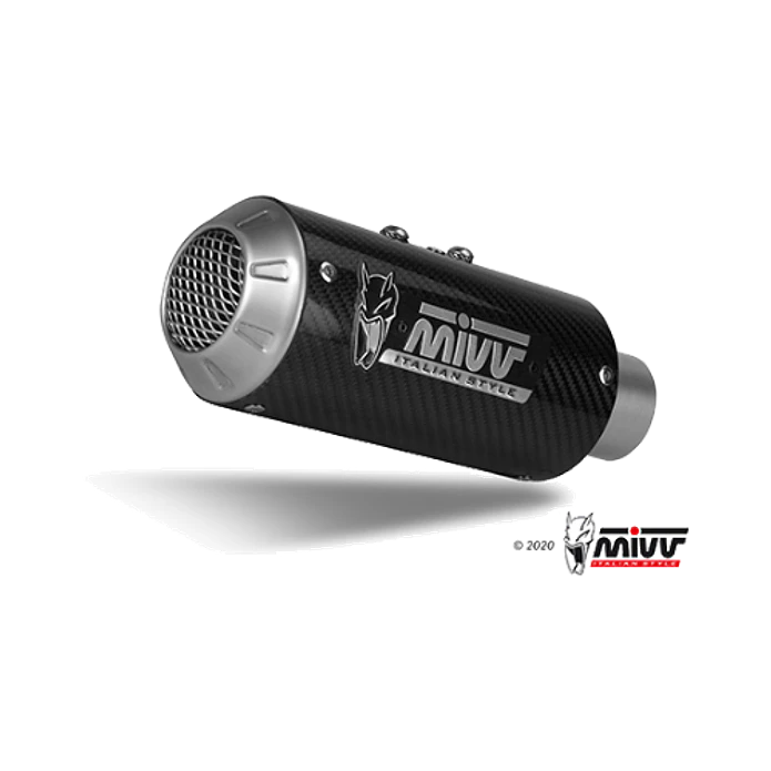 Ponteira de Escape MIVV MK3 Carbono KTM 1290 Super Duke 2014-2019 4