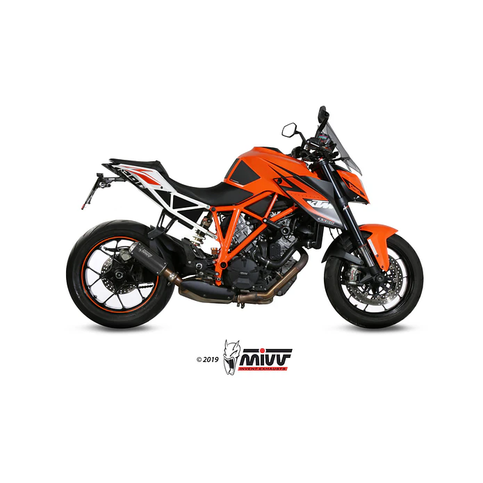 Ponteira de Escape MIVV MK3 Carbono KTM 1290 Super Duke 2014-2019 5