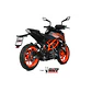 Ponteira de Escape MIVV X-M1 Inox Preto KTM 125 Duke 2021-2023 - Miniatura 8