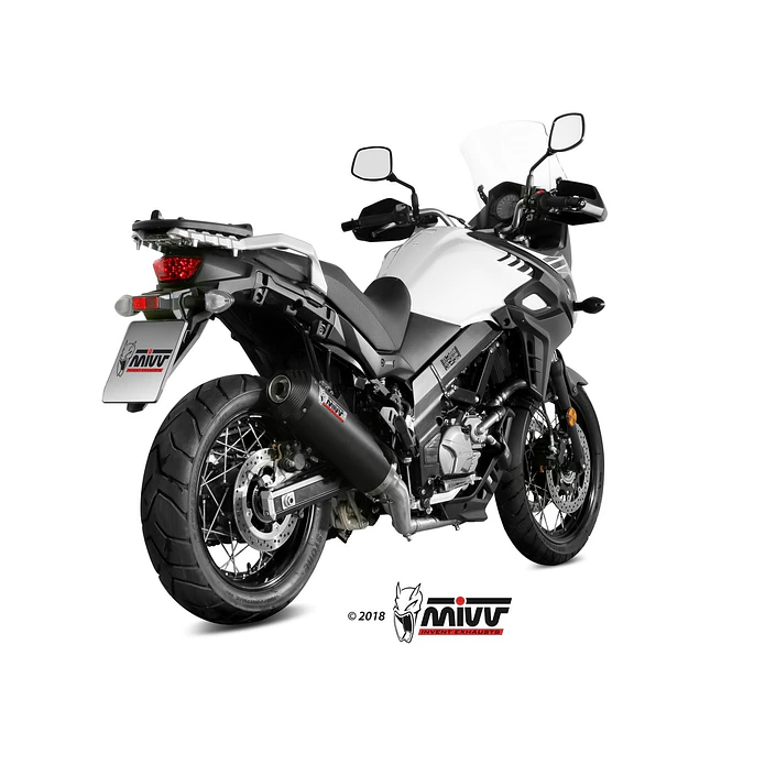 Escape Completo MIVV Oval Carbono Suzuki V-Strom 650 2017-2024 5