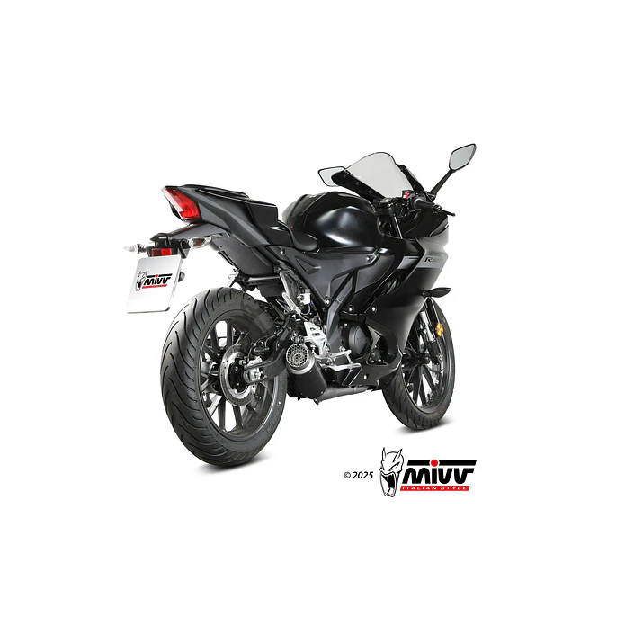Escape Completo MIVV GP Pro Inox Preto Yamaha MT-125 2020-2026 6