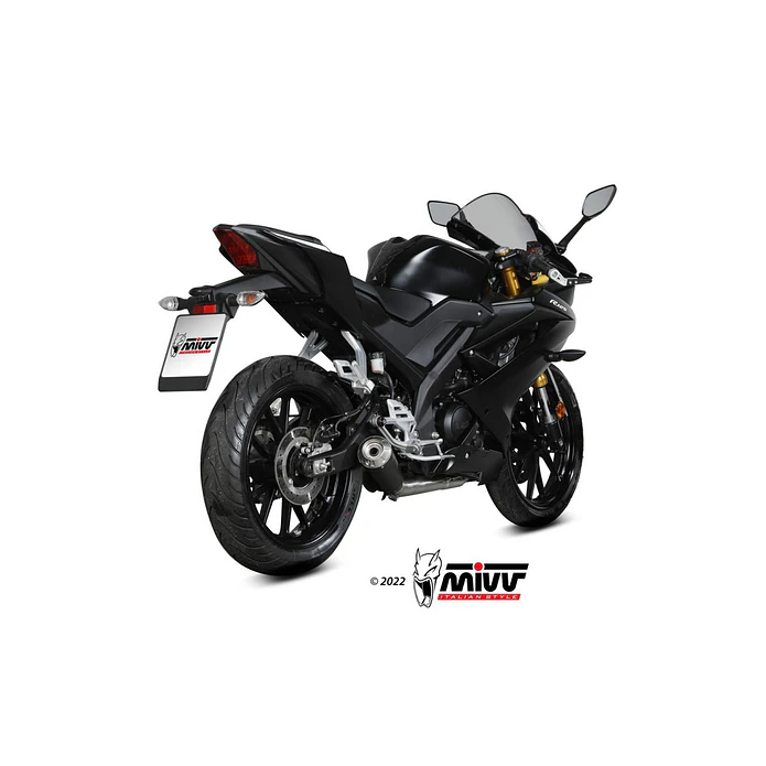 Escape Completo MIVV X-M1 Inox Preto Yamaha MT-125 2020-2024 6