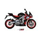 Escape Completo MIVV Delta Race Inox Preto Aprilia RS 660 2020-2024 - Thumbnail 6