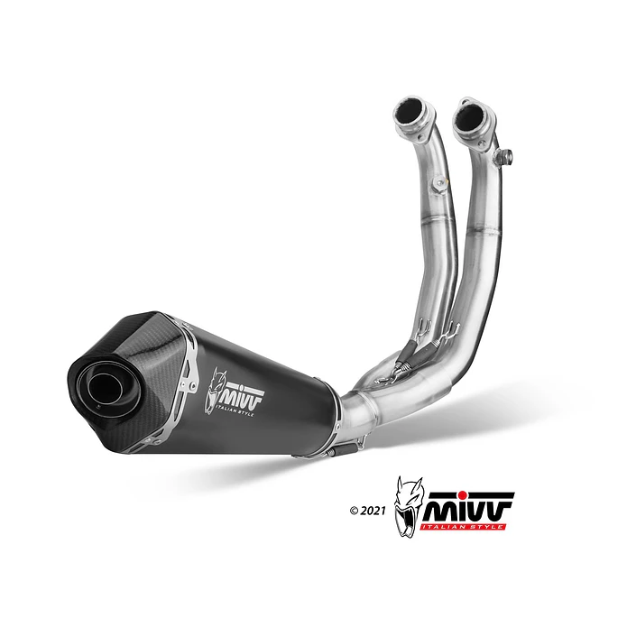Escape Completo MIVV Delta Race Inox Preto Aprilia RS 660 2020-2024 8